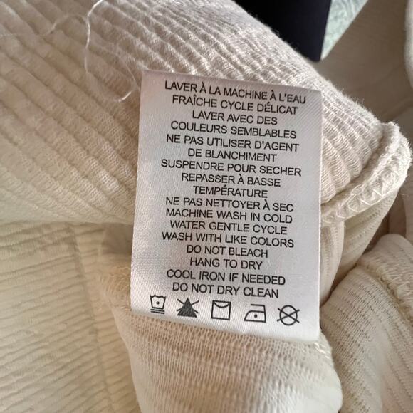 C&C California Ivory Wide Leg Capri Pants High Waist XL - Picture 8 of 10